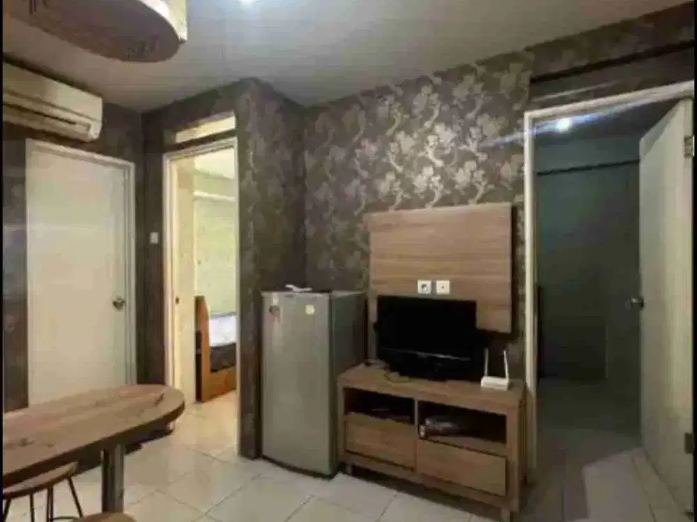 di jual apart gandeng 2 studio + 2br shm di kalibata city