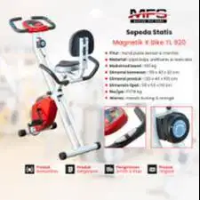 Sepeda Statis Exbike Sandaran Untuk Terapy