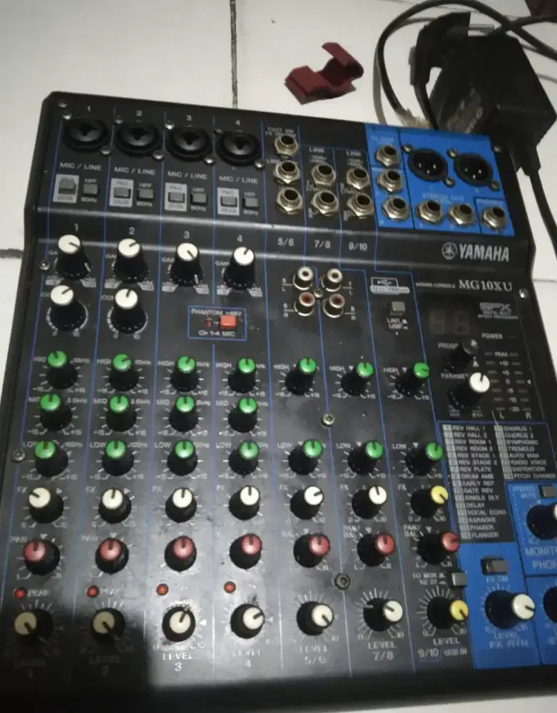 Jual Cepat Mixer Yamaha MG10XU 10 Channel (Negoin)