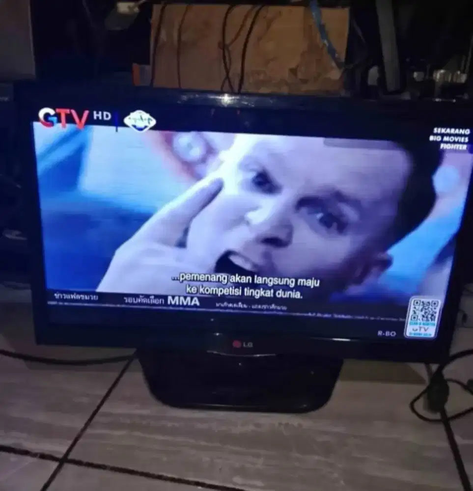 Dijual Tv pribadi LED LG 22inch no minus siap pakai bosku