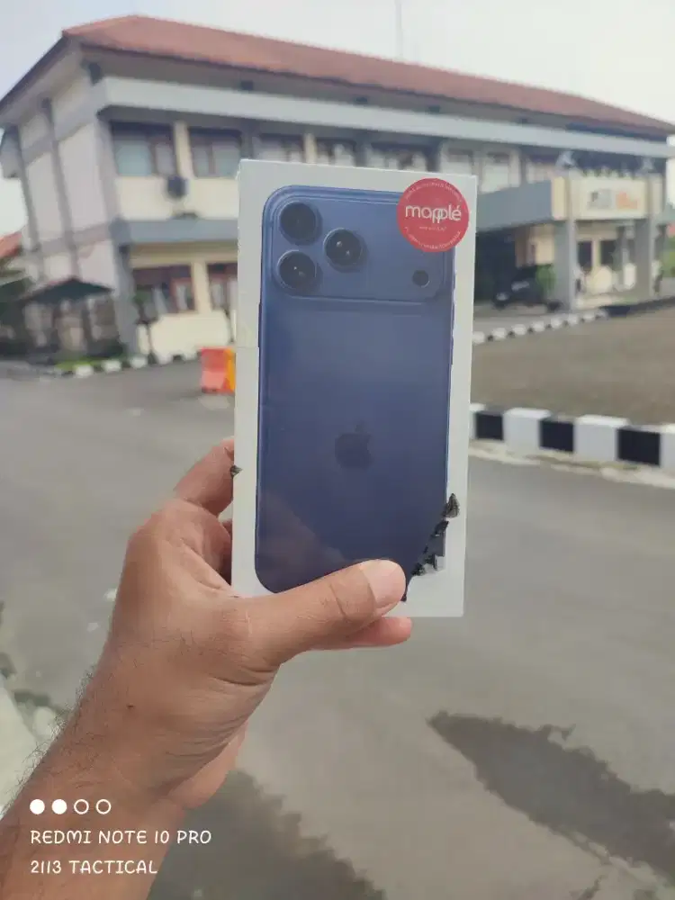 iphone 17 pro max 256gb resmi blue