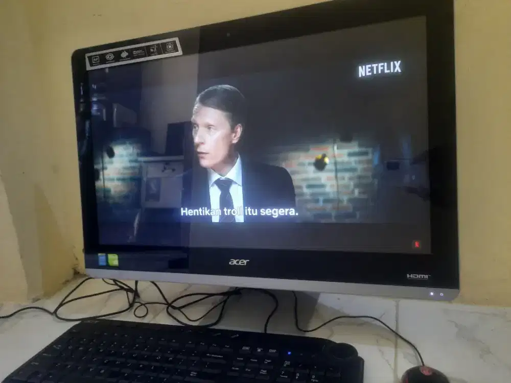 Jual BU PC-al in One Acer Core,i5-4590(Touchsreen)24in/Ram8-Hdd1tb/VGA