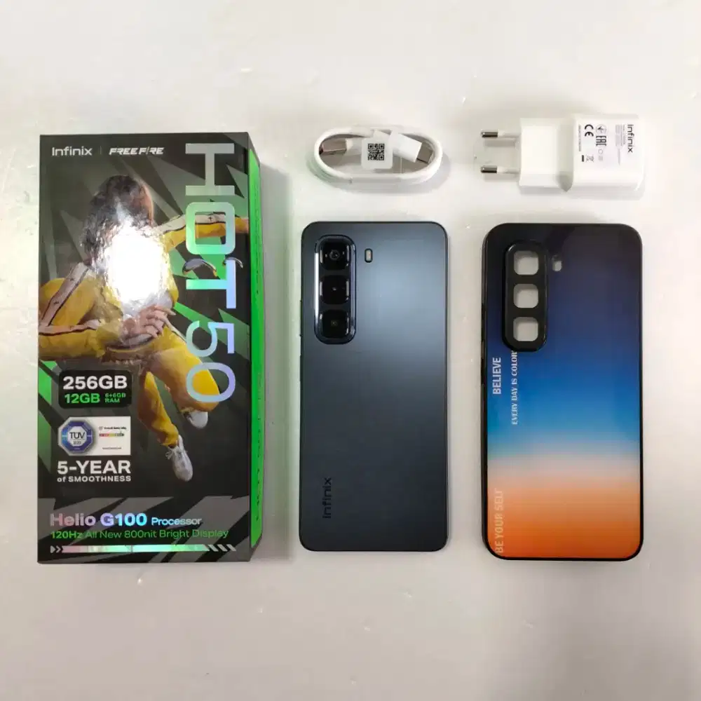 Infinix Hot 50 ram 6gb memori 256gb