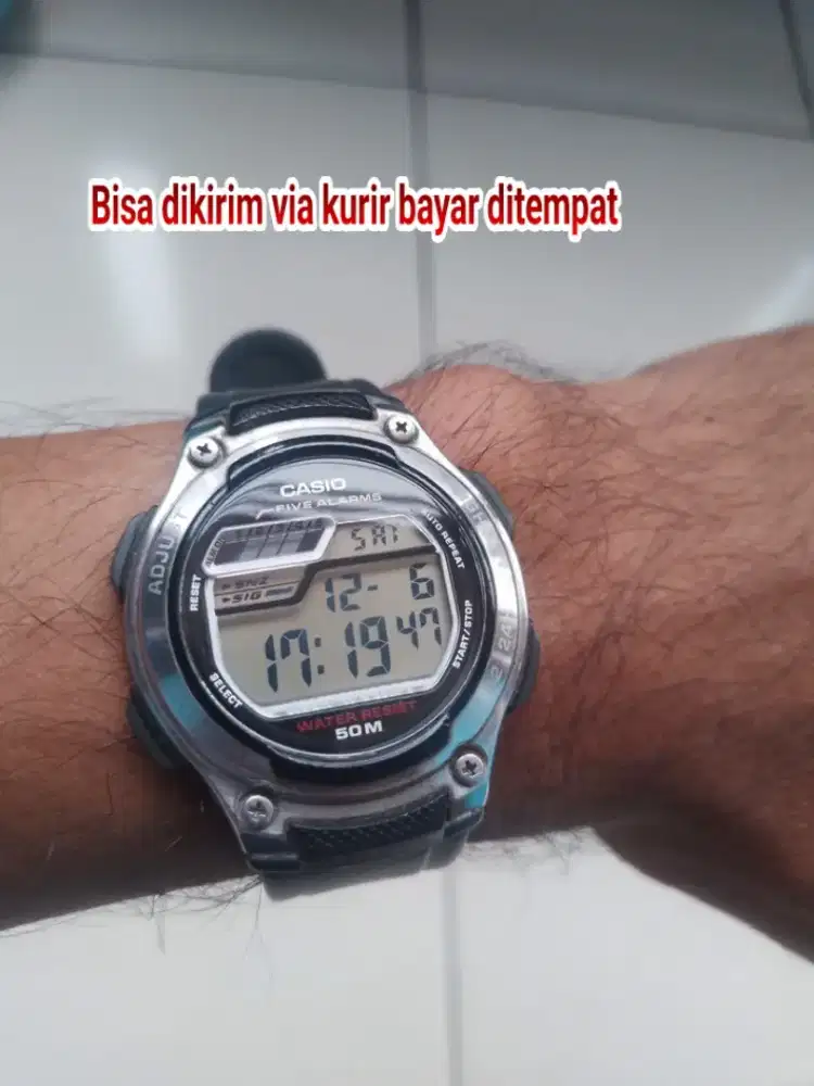 Jam tangan casio W 212H