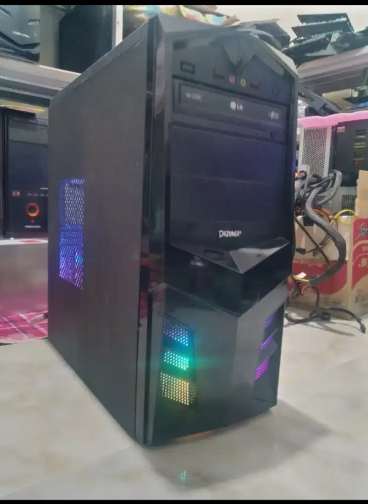 PC Gen3 Core i3 3220 ngebut buat harian olshop oke..Fan RGB