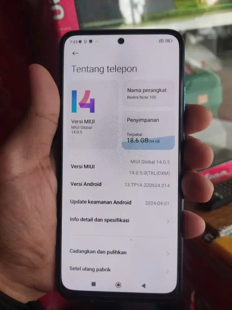 Redmi Note 10s NFC