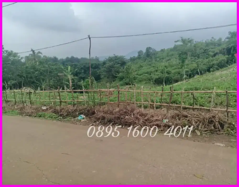 Tanah 3Ha murah di Bogor dkt tempat Wiasata alam