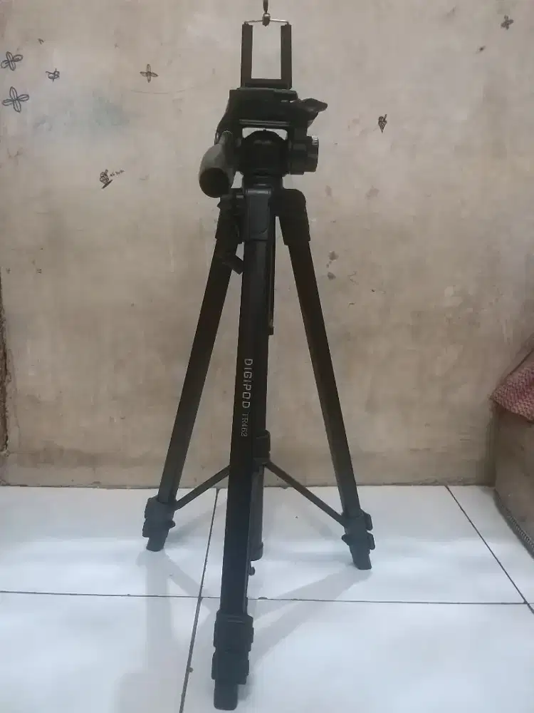 Tripod Video Kamera DSLR Smartphone HP Digipod TR462 Second Original