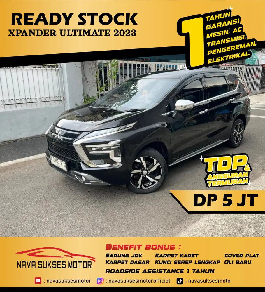 TDP 5 JUTA - XPANDER ULTIMATE 2023