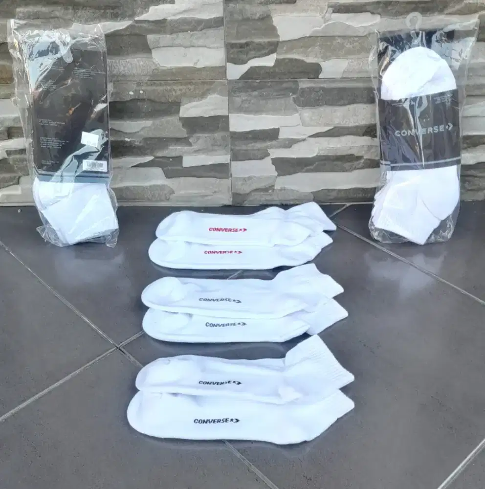 Kaos Kaki Pendek Converse Original