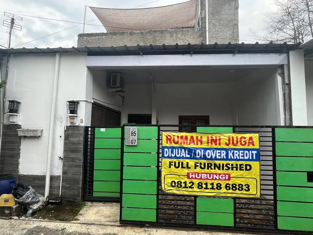 Jual rumah beserta isi di perum Alam indah selaras B5 no 07
