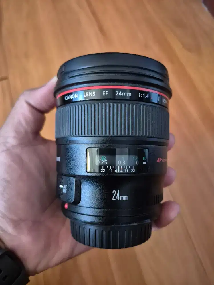 Jual lensa Canon 24mm f1.4