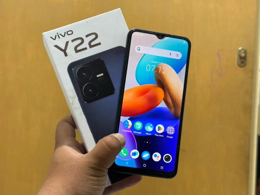 Vivo y22 4/128gb mulus 99% like new fullset