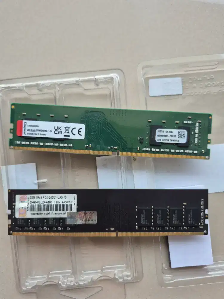 Ram DDR4 2X4Gb normal sehat