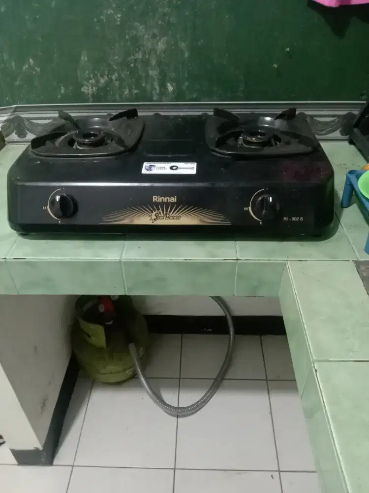 1 Set Kompor Rinnai Regulator Selang Tabung Gas