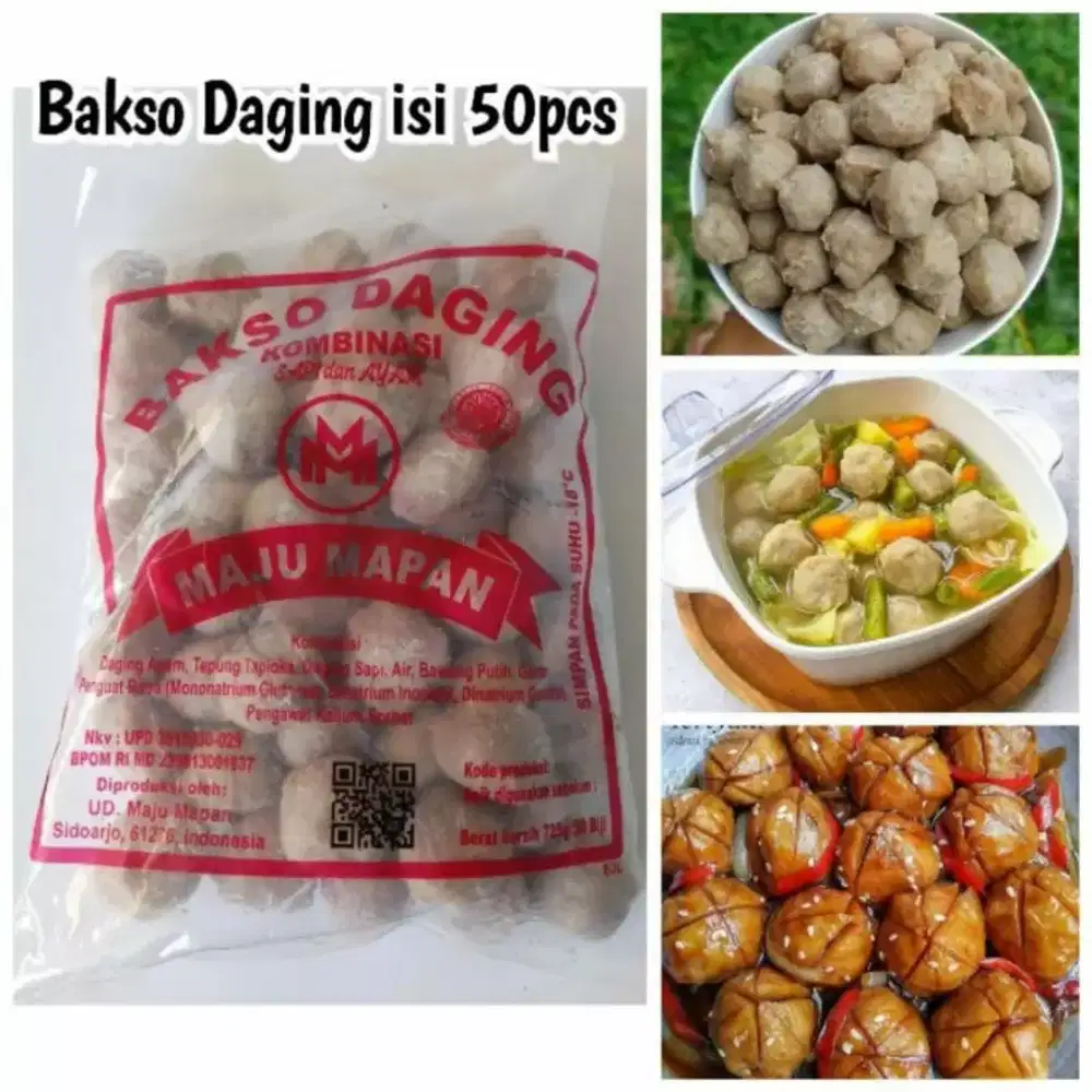 Frozen food bakso