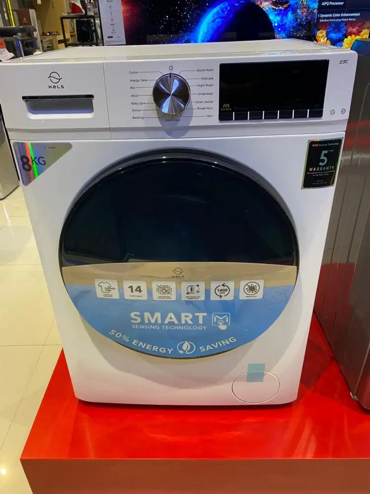 KELS WASH MACH FL 8KG