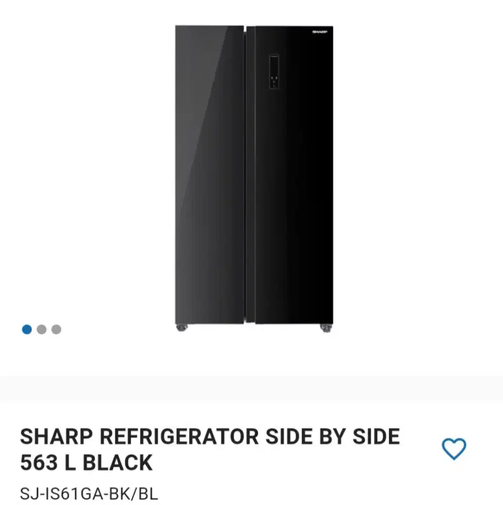 Promo kulkas side by side at electronic city