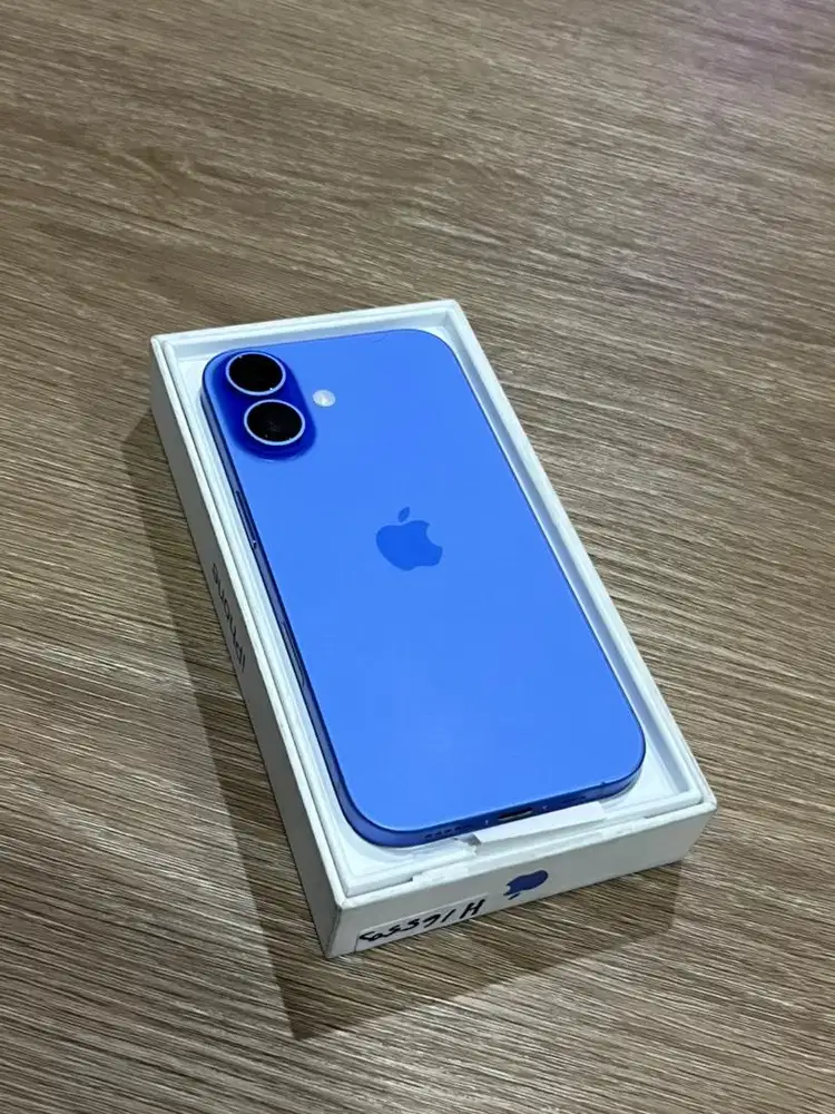 Iphone 16 128gb resmi iBox open box bh 100% cc 2X like new bisa TT