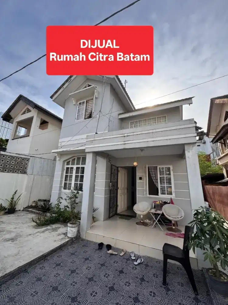 Dijual Rumah 2 Lantai Citra Batam