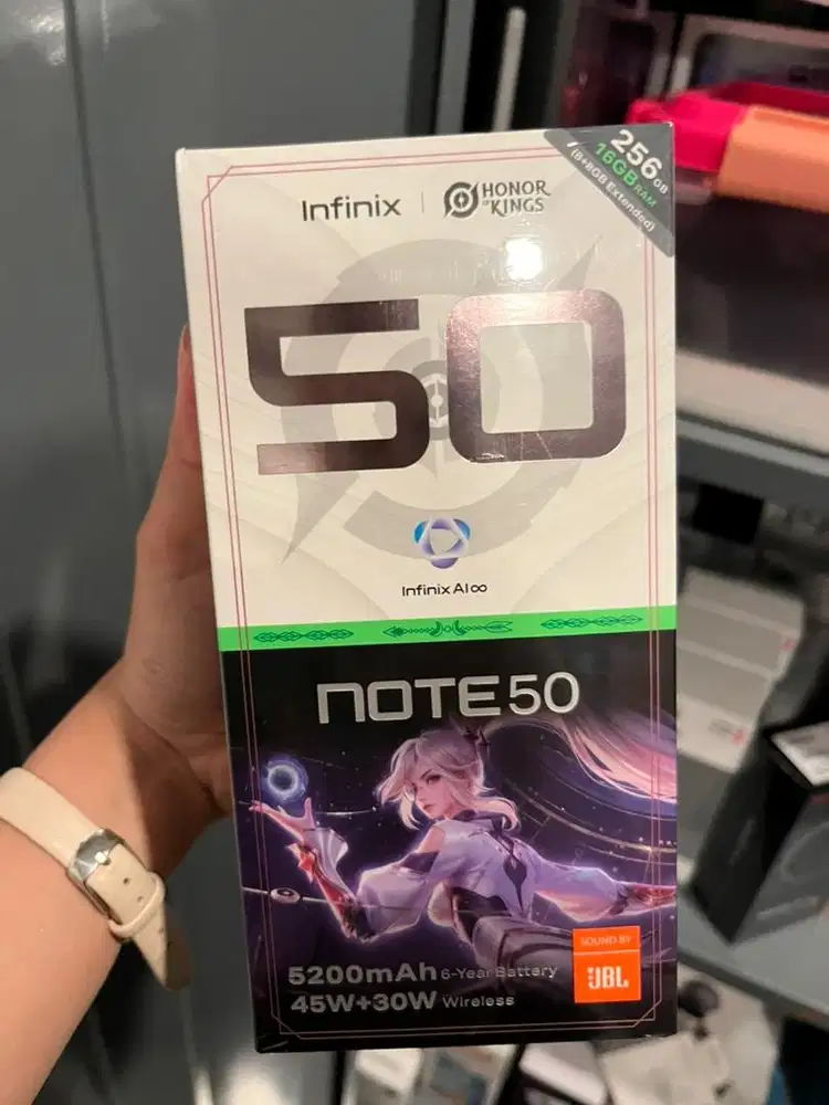 Promo INFINIX NOTE 50 8/256 NEW SEGEL