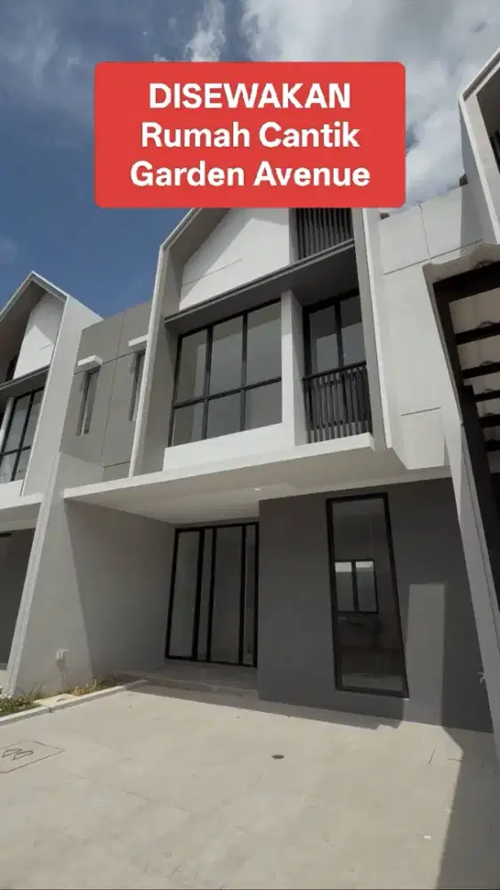 Disewakan Rumah  Garden Avenue Type