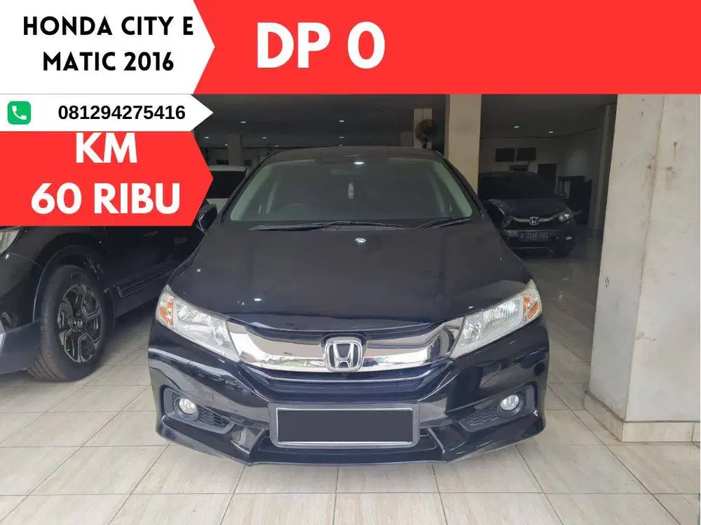 DP 0 Honda City E MATIC 2016