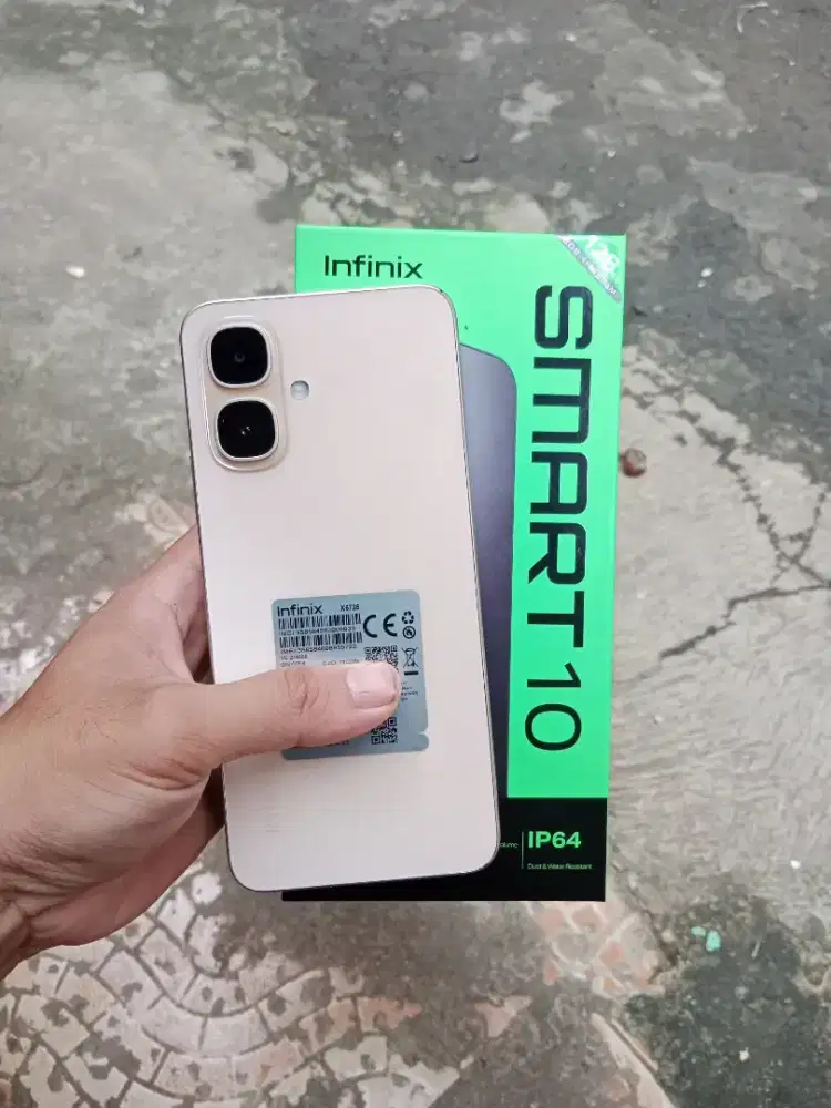 INFINIX SMART 10 RAM 4+4/128GB FULLSET