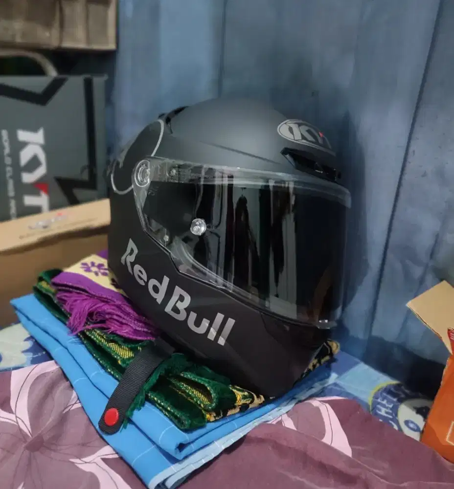 KYT TT crose  hitam dof