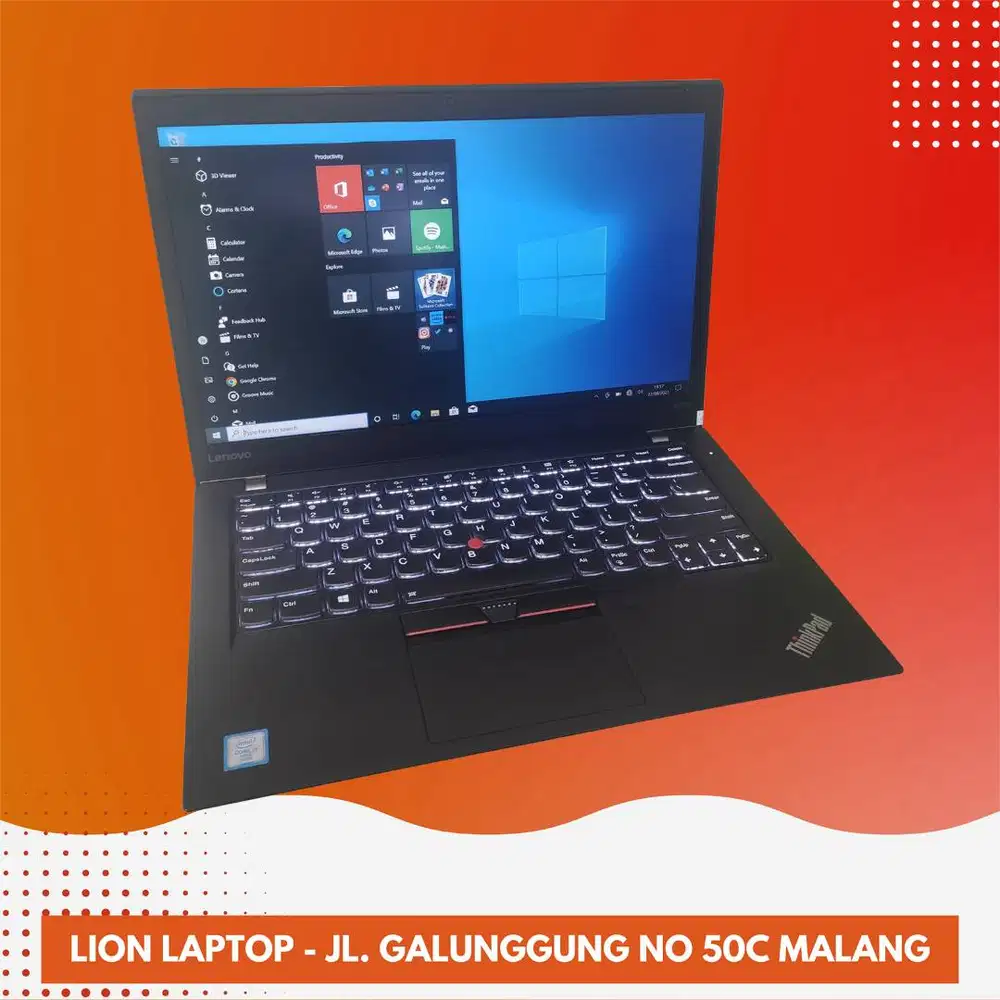 RAM 8GB SSD 256GB Core i5 Touchscreen SLIM Lenovo Thinkpad T470s [08|1