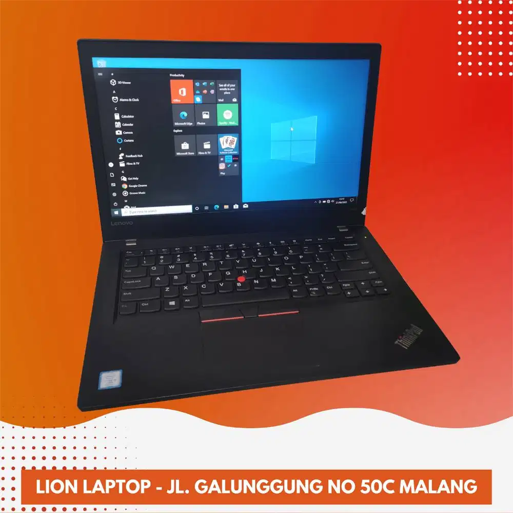 RAM 16GB Core i5 Gen7 SSD 256GB Lenovo Thinkpad T470 [08|12]