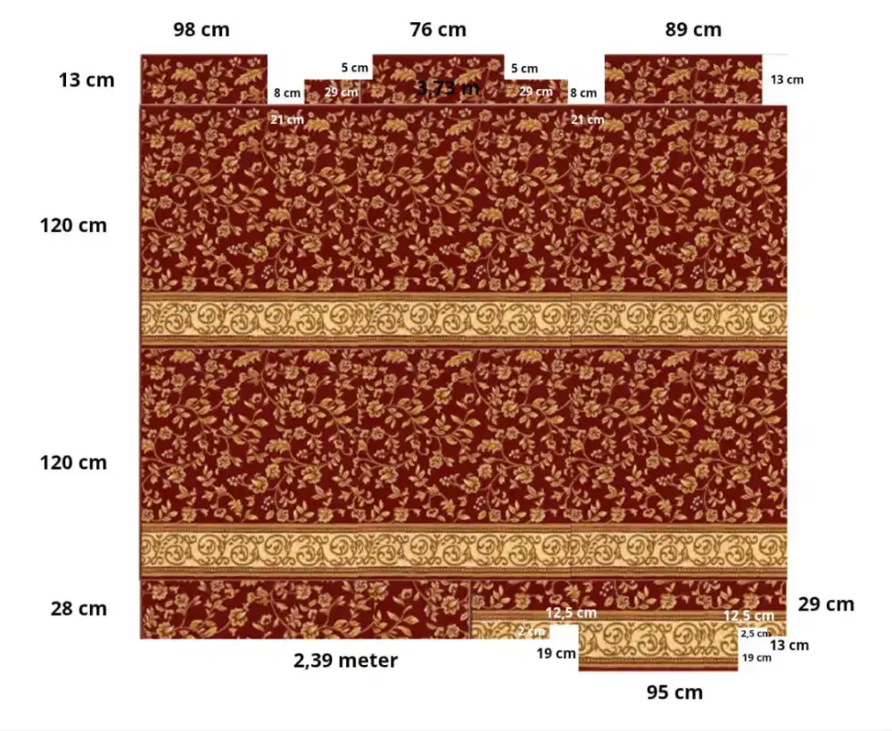 Ready karpet Masjid free pasang di kabupaten Banyumas