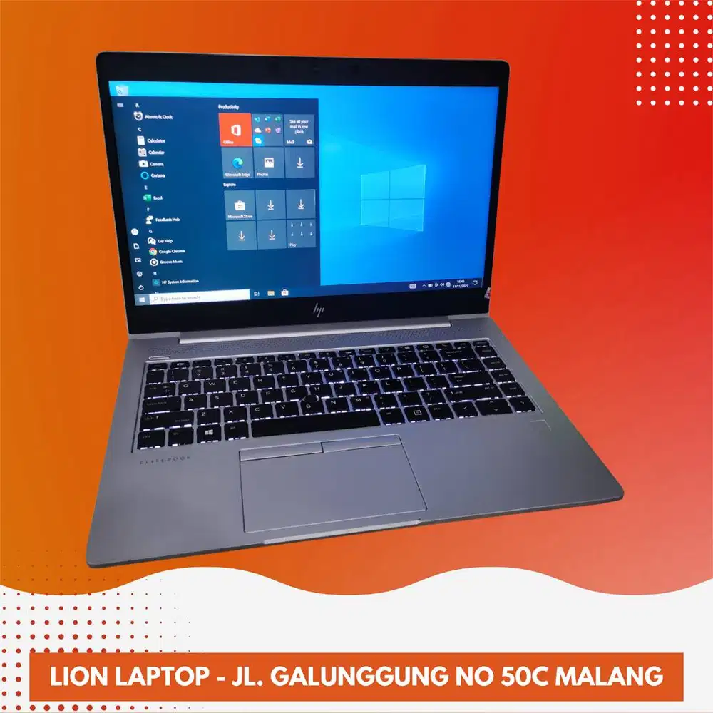 FUll Aluminium Body Core i7 gen 8 8/256 HP Elitebook 840 G6 [08|12]