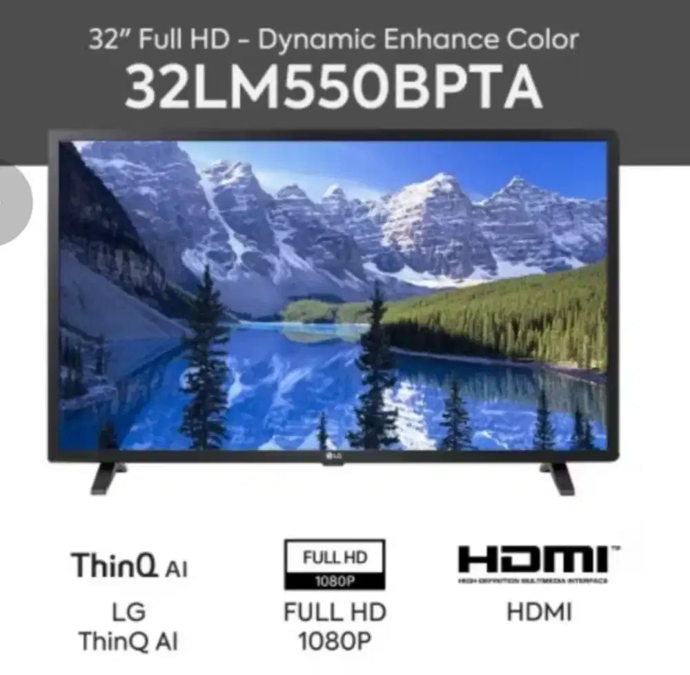 TV LG 32 IN MASIH BAGUS BELUM PERNAH SERVICE JARANG DIPAKAI