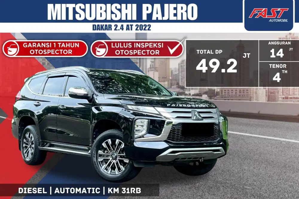 MITSUBISHI PAJERO DAKAR 2022 2.4 AT DIESEL SUNROOF KM.31RB PJK PJG#F2S