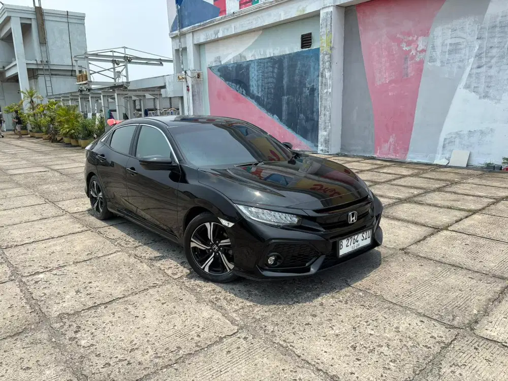 ‼️dp30jt‼️Honda Civic 1.5 Turbo E Hatchback Hitam 2019 2018 2017