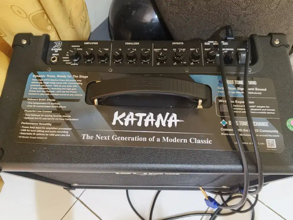 Dijual murah Ampli gitar  Boss Katana 50 MK III (Gen 3