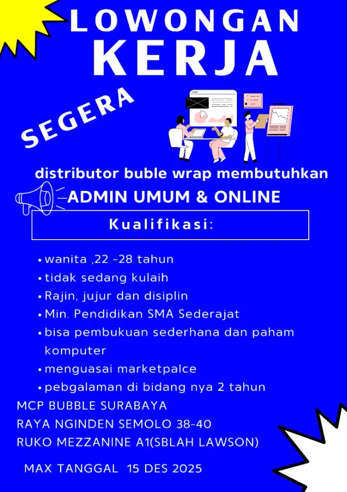 admin umum &online