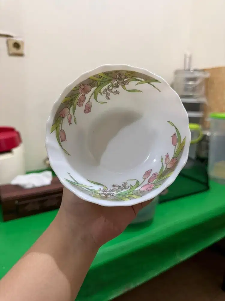 Mangkok Vintage Tulip