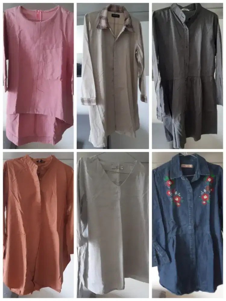 Baju wanita dewasa ada 8pcs (masih ada)