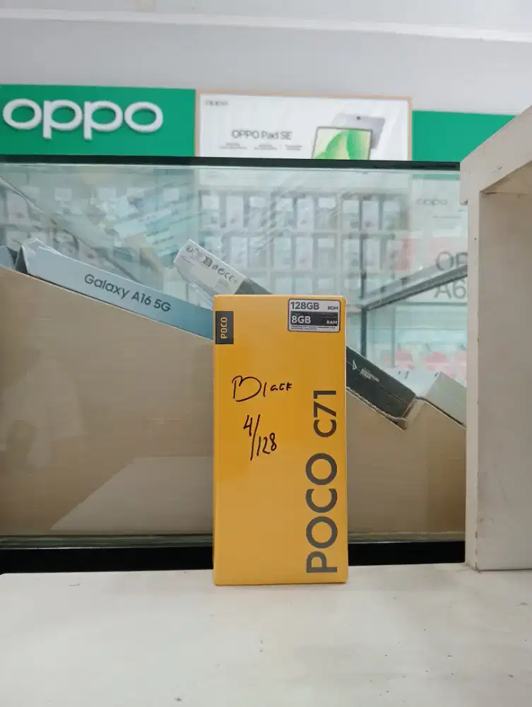 POCO C71 4/128 NEW MURAH QR GADGET