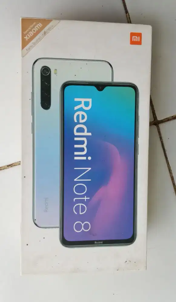 Kardus Redmi Note 8