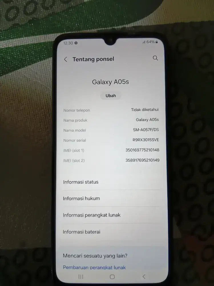 SAMSUNG A05S 6/128 RESMI