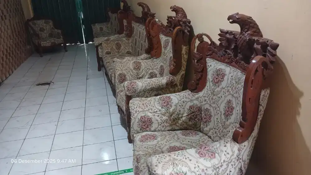 Sofa jati Jepara asli