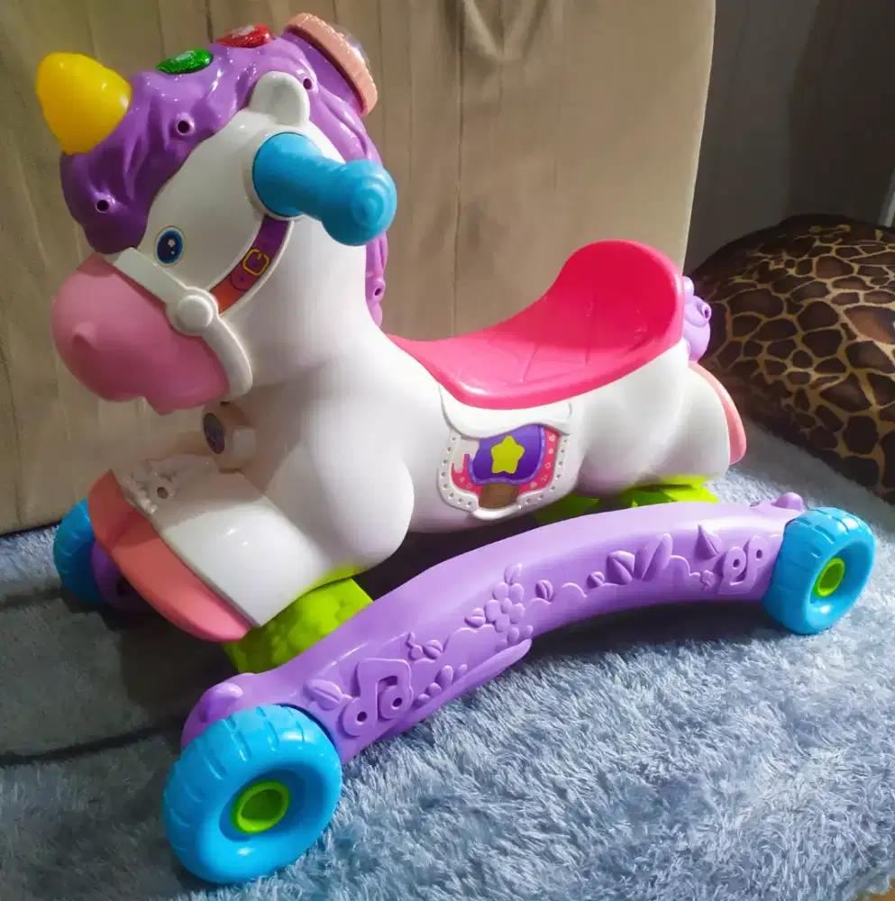 Jual sepeda mainan dorong anak unicorn murmer aja