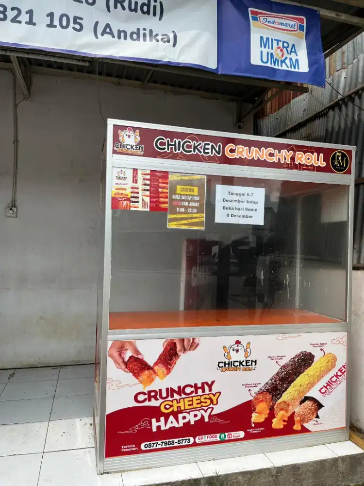 JUAL PAKET USAHA CHICKEN CRUNCHY ROLL