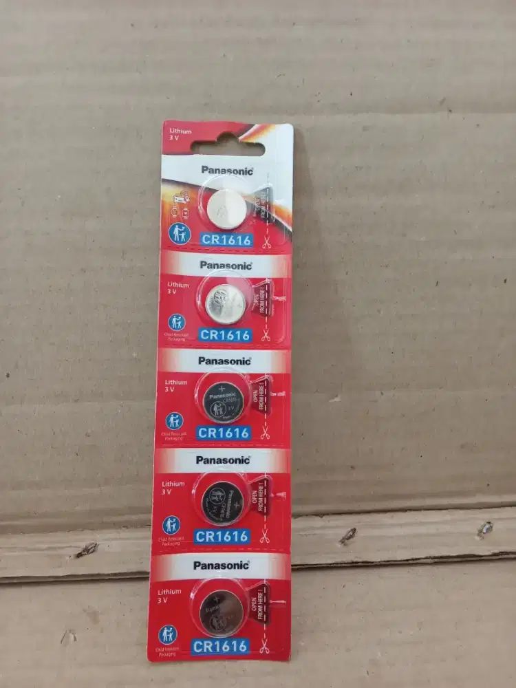 PANASONIC BATERAI CR 1616 PERPCS