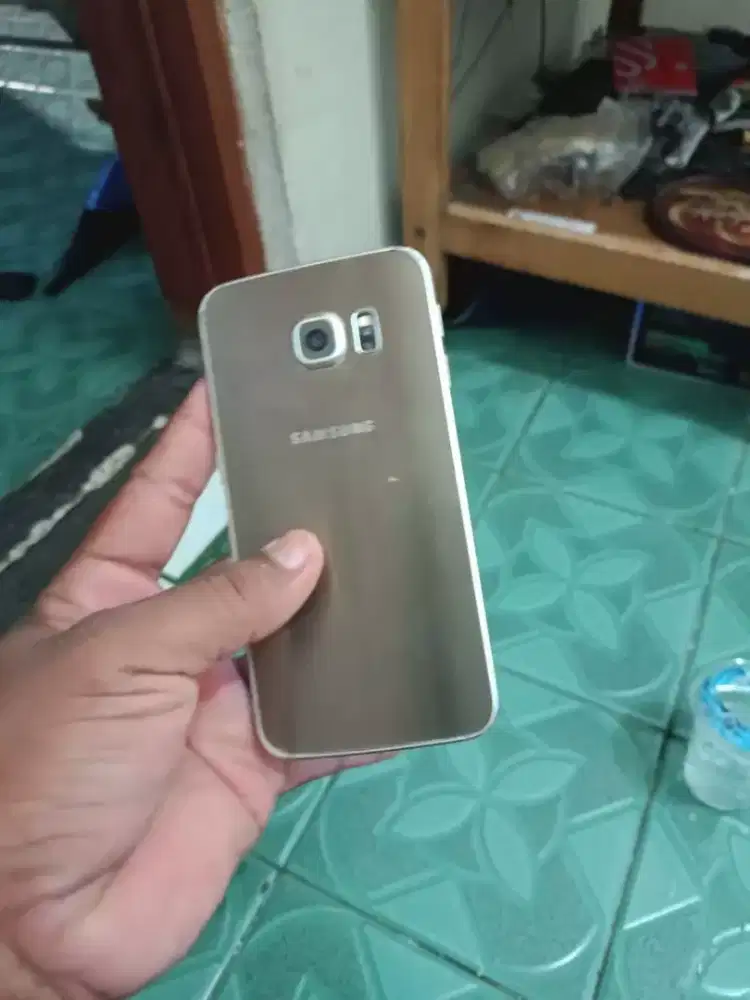 Samsung s6 edg ram 3/32 fisik mulus no shedo