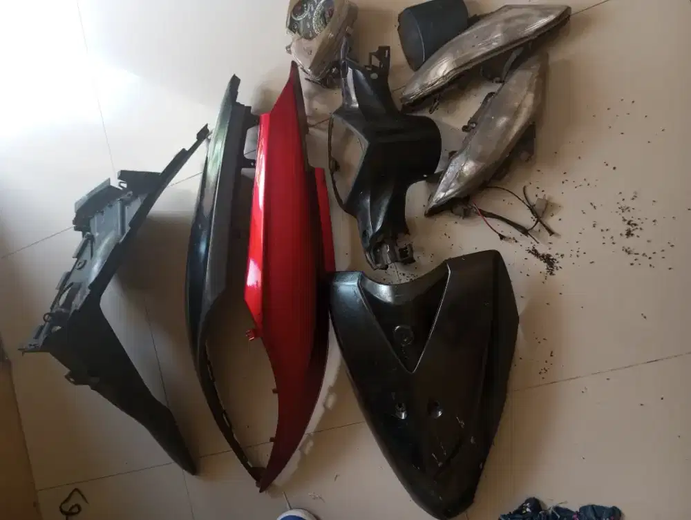 Cover body halus & kasar Mio J