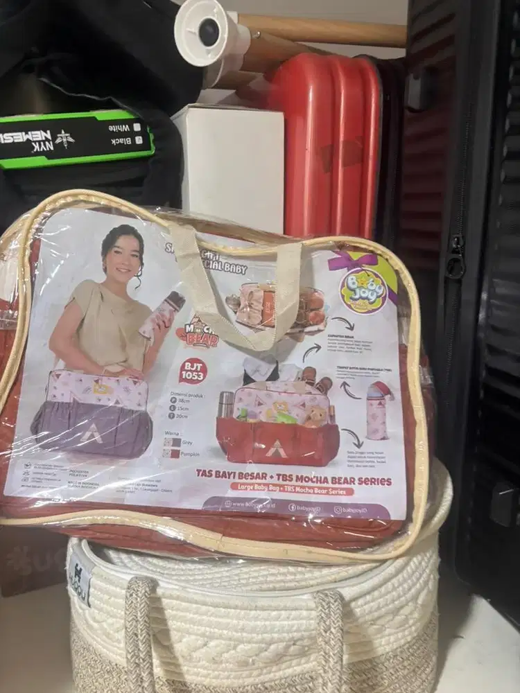 TAS DIAPER WARNA ORANYE